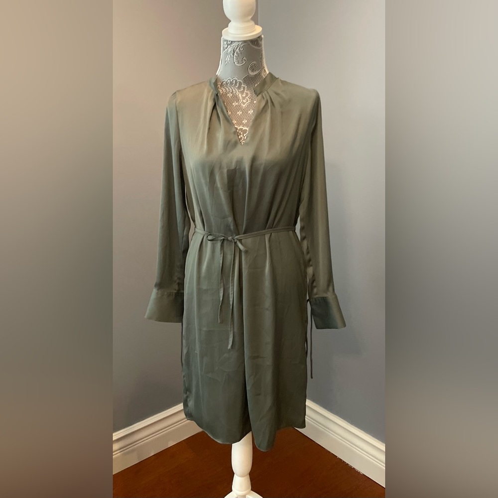 Elegant H&M Olive Green Dress
